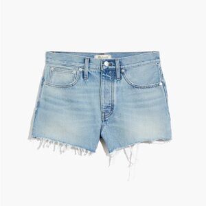 Madewell Relaxed denim shorts Rosemount wash
